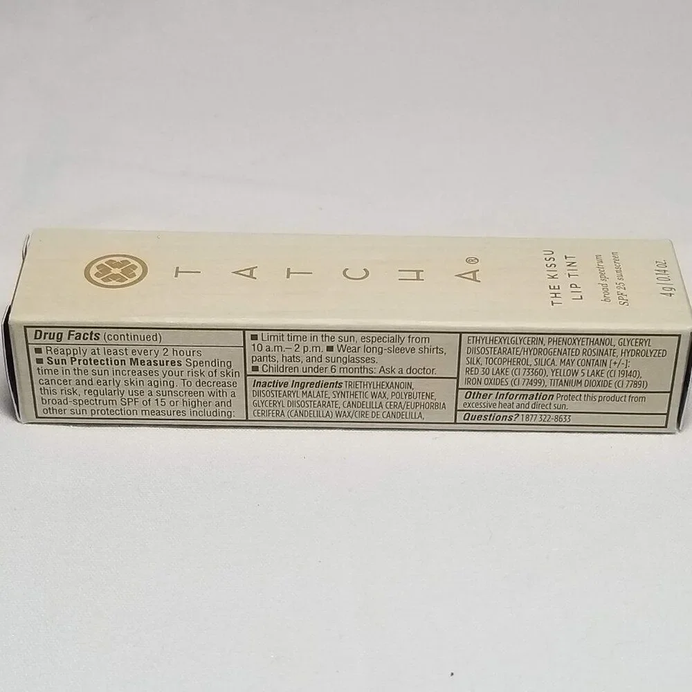 Tatcha - The Kissu Lip Tint SPF 25 Tinted Lip Sunscreen